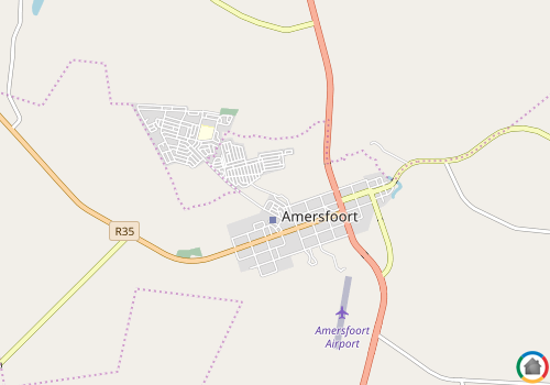 Map location of Amersfoort