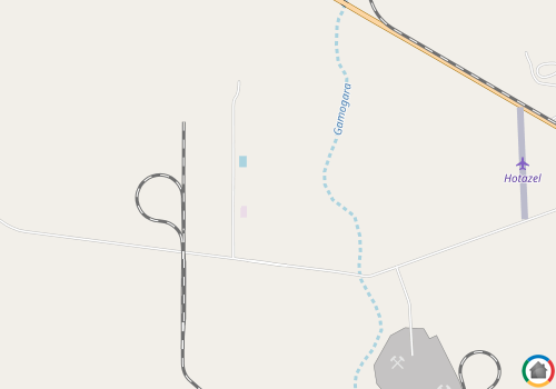 Map location of Hotazel