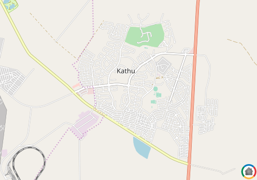 Map location of Kathu