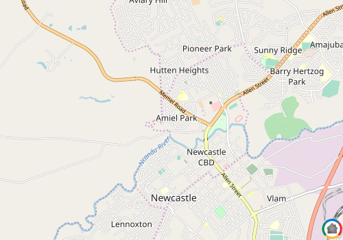Map location of Amiel Park
