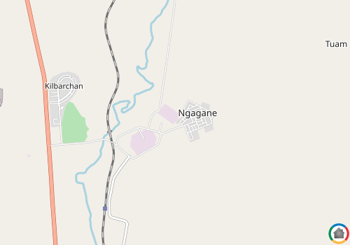 Map location of Ingagane