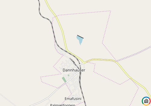 Map location of Dannhauser