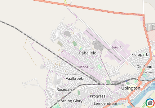 Map location of Paballelo