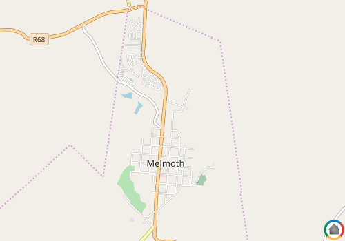 Map location of Melmoth