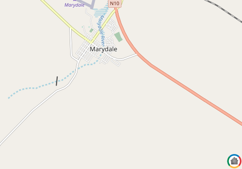 Map location of Marydale