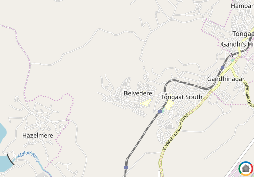 Map location of Belvedere