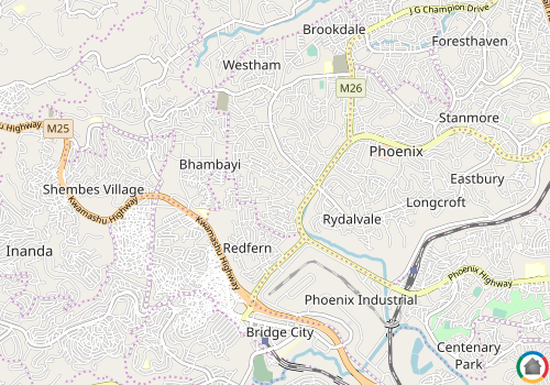 Map location of Whetstone