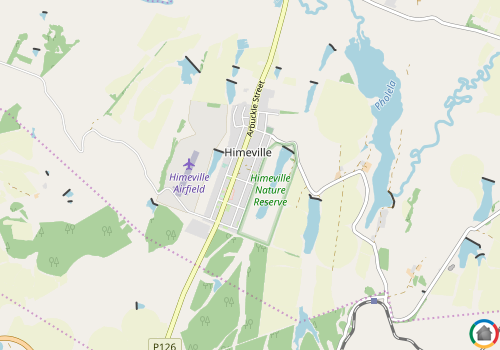 Map location of Himeville