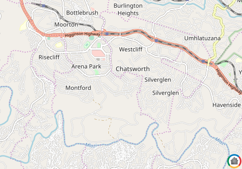 Map location of Croftdene