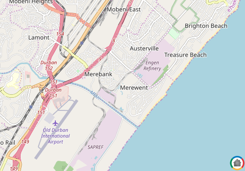 Map location of Merewent
