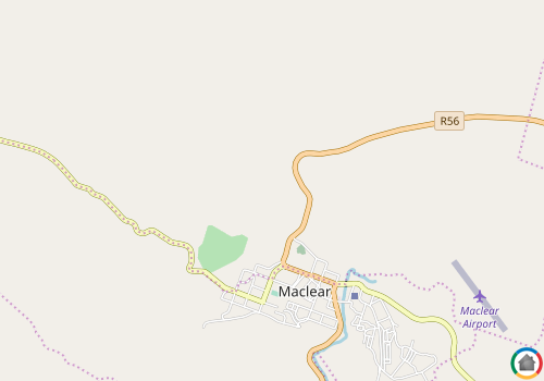 Map location of Maclear