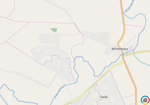 Map location of Whittlesea