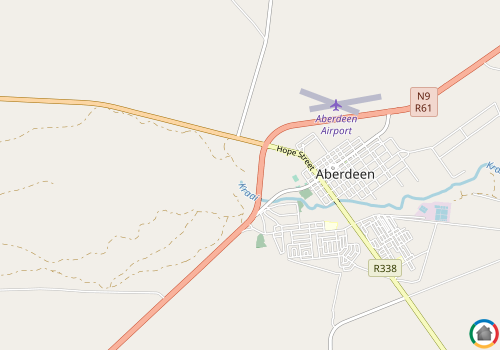 Map location of Aberdeen
