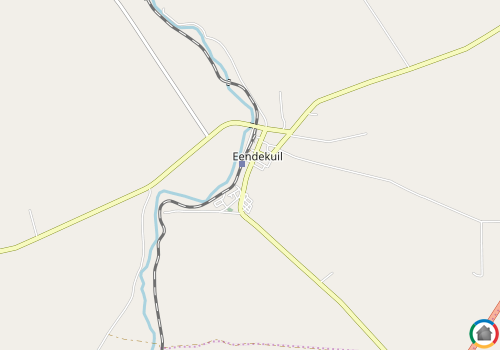 Map location of Eendekuil
