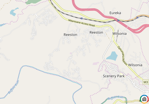 Map location of Reeston