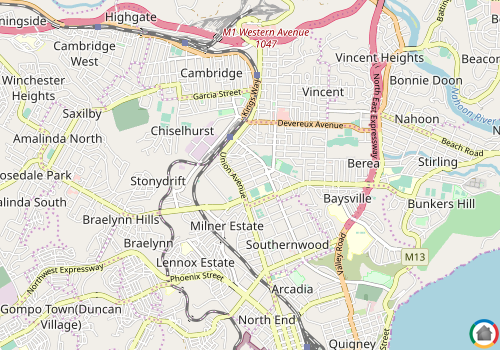 Map location of Selborne