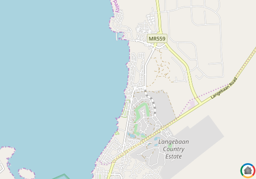 Map location of Waterfront