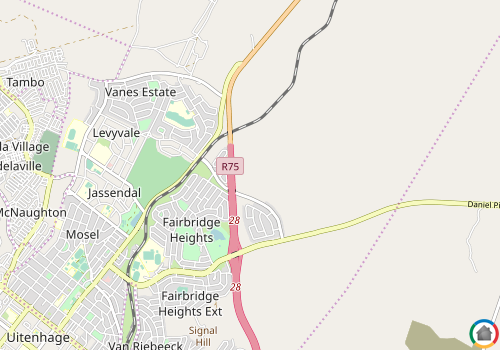 Map location of Winterhoek