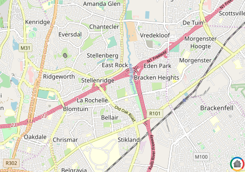 Map location of Vredenberg