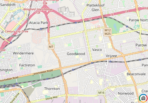Map location of Goodwood Estate