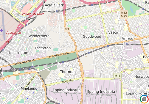Map location of Goodwood