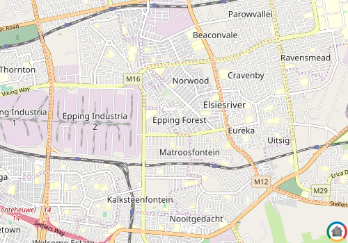 Map location of Epping Forest
