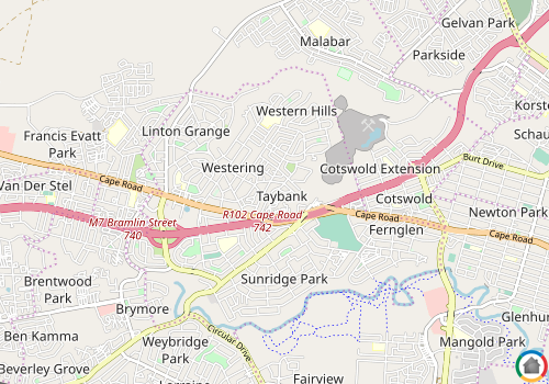 Map location of Taybank