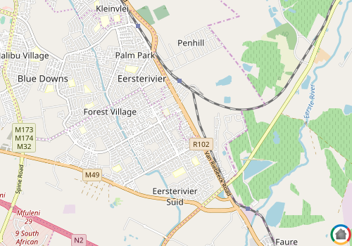 Map location of Devon Park