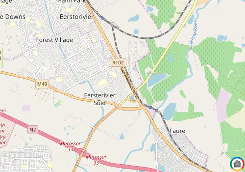 Map location of Stratford Green