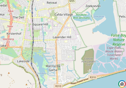 Map location of Seawinds