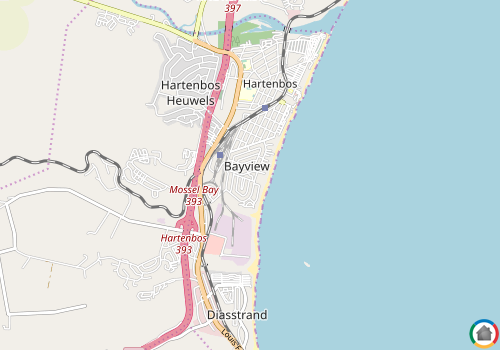 Map location of Bay View