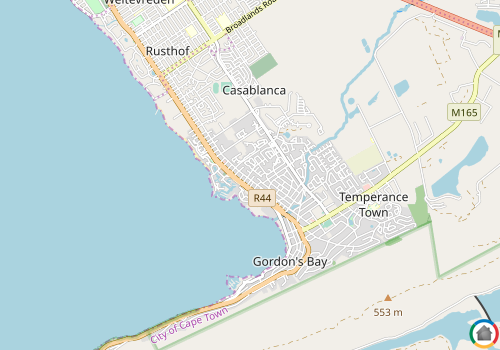 Map location of Bay Park