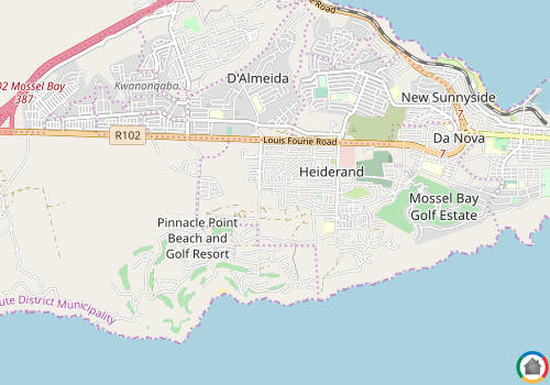 Map location of Heiderand
